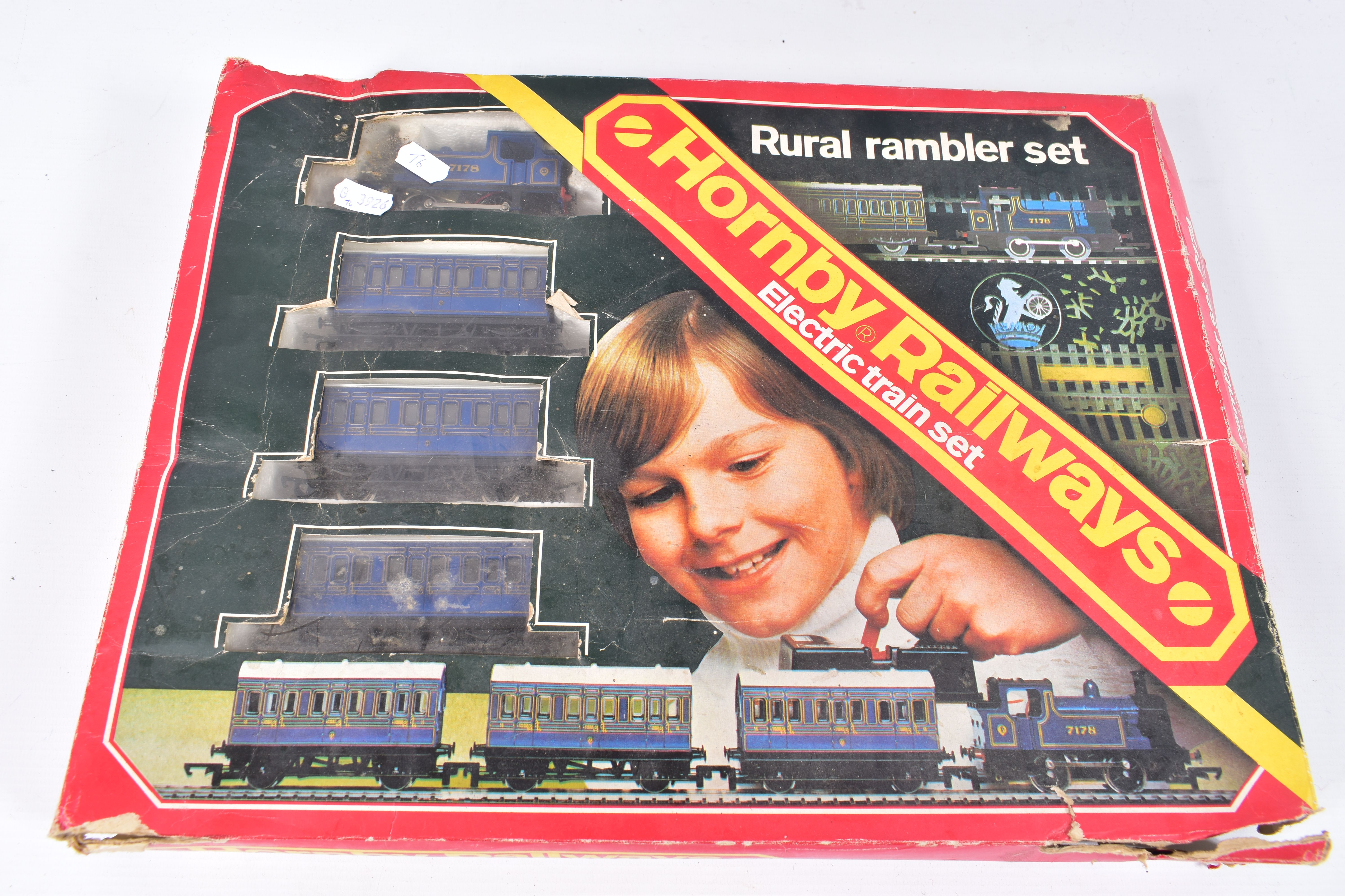 A BOXED HORNBY RAILWAYS OO GAUGE RURAL RAMBLER TRAIN SET, No.R174, comprising freelance industrial - Image 2 of 7