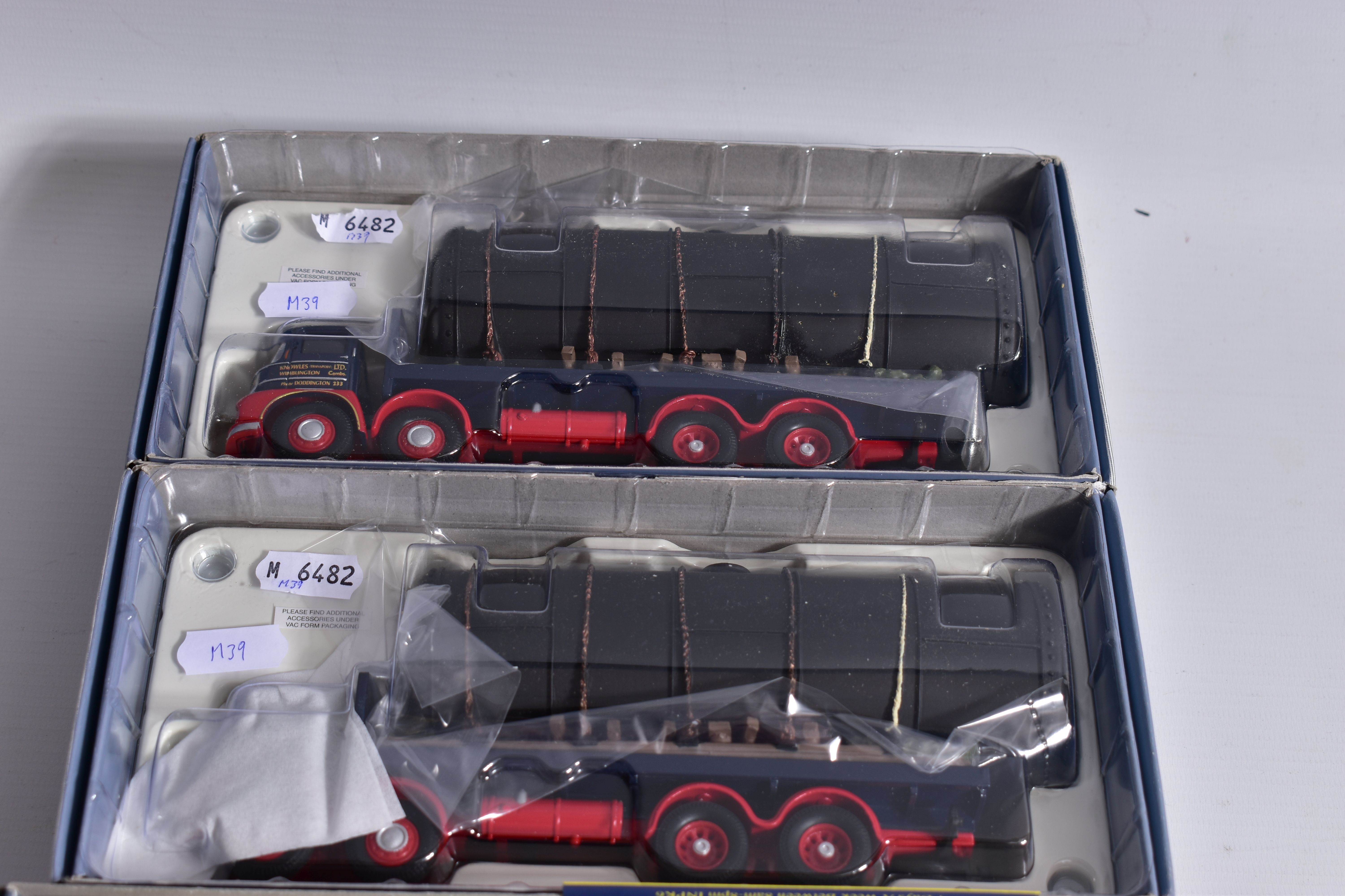 FIVE BOXED CORGI CLASSICS HEAVY HAULAGE MODELS, catalogue numbers 12801, 13501 (missing mirrors) - Bild 4 aus 9