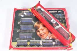 A BOXED HORNBY RAILWAYS OO GAUGE RURAL RAMBLER TRAIN SET, No.R174, comprising freelance industrial