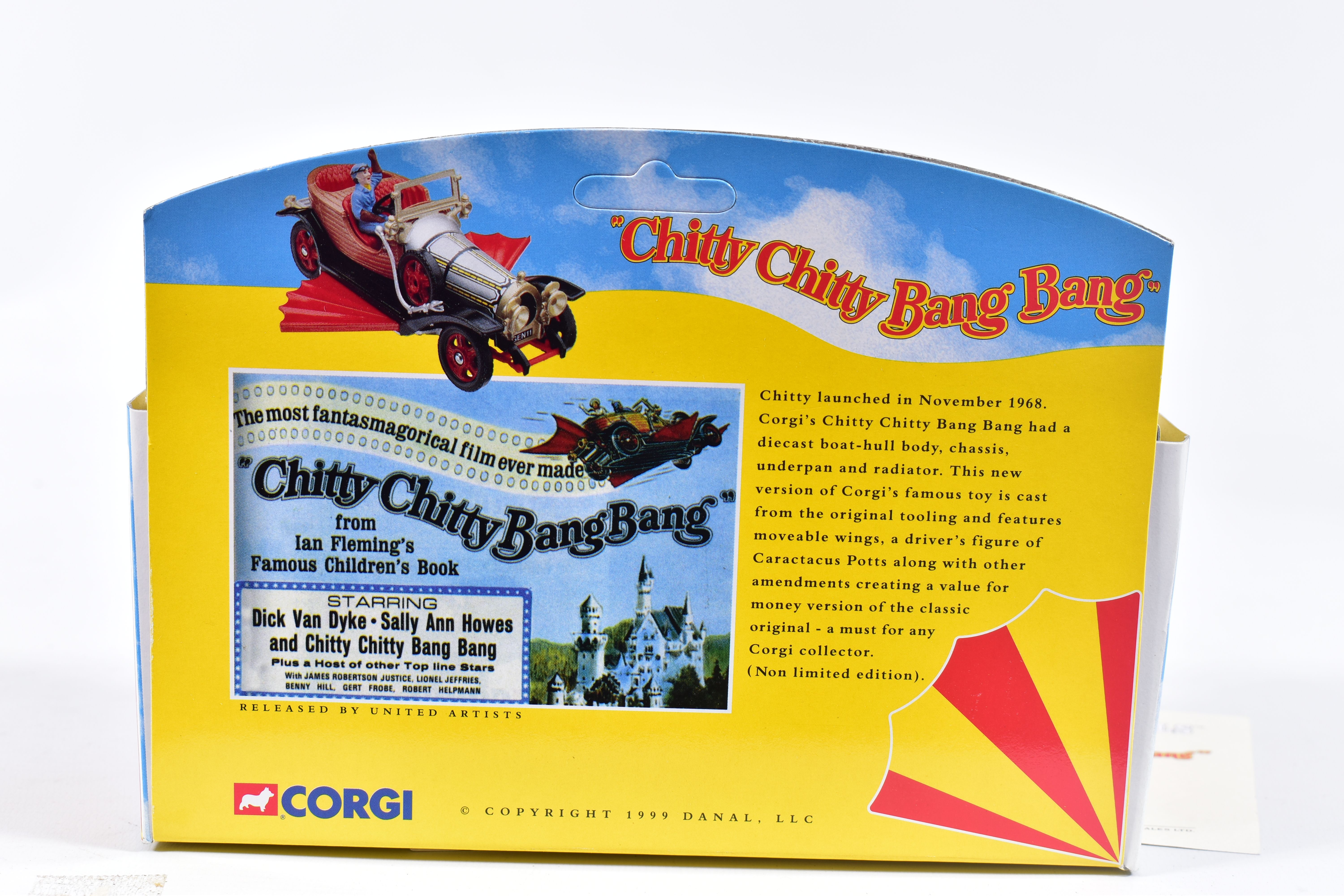 A BOXED CORGI ORIGINALS CHITTY CHITTY BANG BANG 25TH ANNIVERSARY CAR, complete with certificate of - Bild 7 aus 9