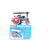 A BOXED WILESCO DAMPFTRAKTOR (TRACTION ENGINE), No.D40, not tested, appears largely complete and
