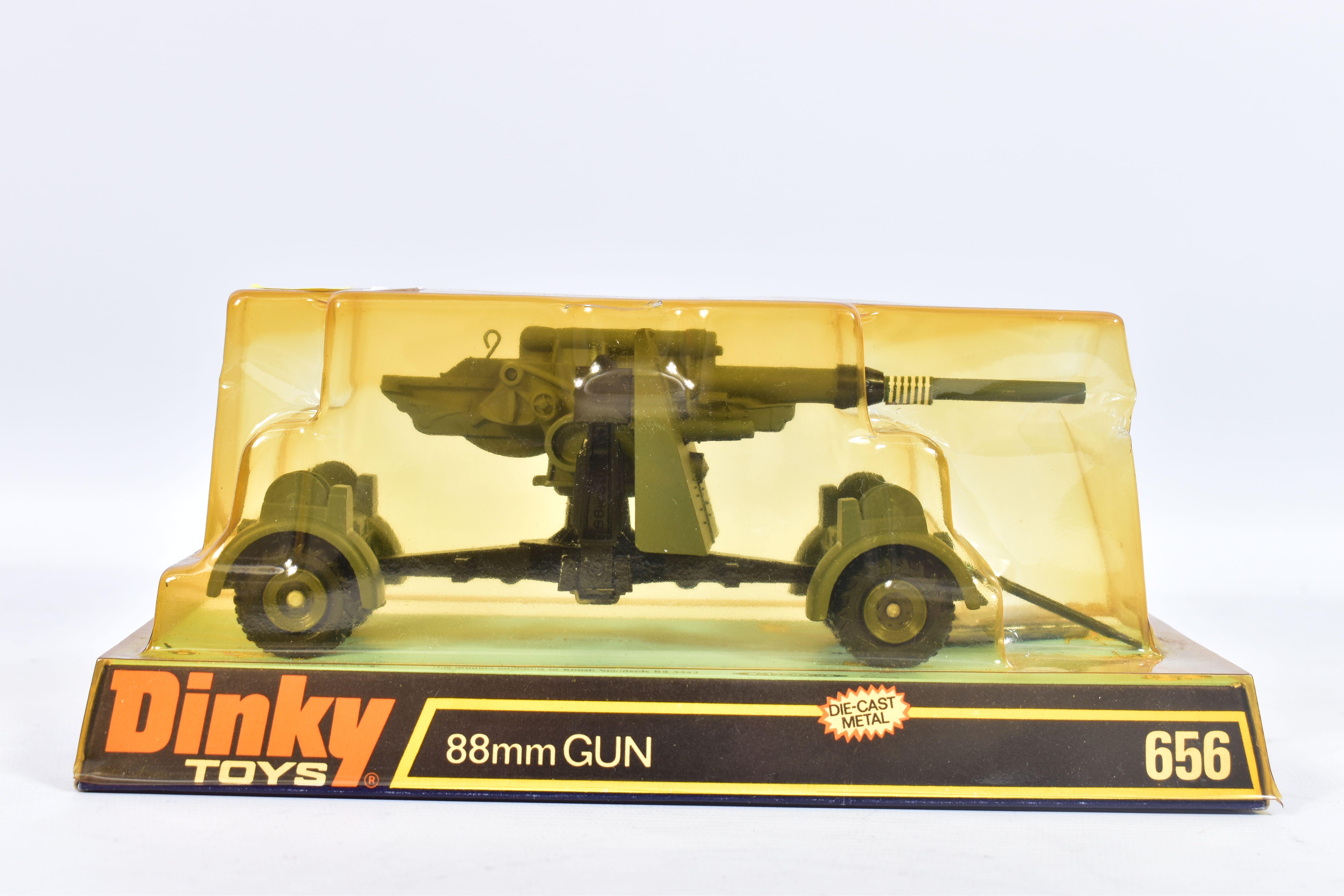 FIVE BOXED DINKY TOYS MILITARY VEHICLES, Brenn Gun Carrier, No.622, 6 Pounder Anti-Tank Gun, No.625, - Image 2 of 6