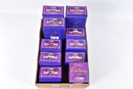 A QUANTITY OF BOXED CORGI CLASSICS CADBURY DIECAST COLLECTION MODELS, to include Scammell Highwayman