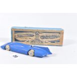A BOXED BRITAINS BLUEBIRD LAND SPEED RECORD CAR, No.1400, two piece version with separate body and