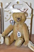 A BOXED STEIFF LIMITED EDITION 'APPOLONIA MARGARETE' 2004/2005 TEDDY BEAR, blonde mohair, blue