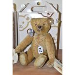 A BOXED STEIFF LIMITED EDITION 'APPOLONIA MARGARETE' 2004/2005 TEDDY BEAR, blonde mohair, blue