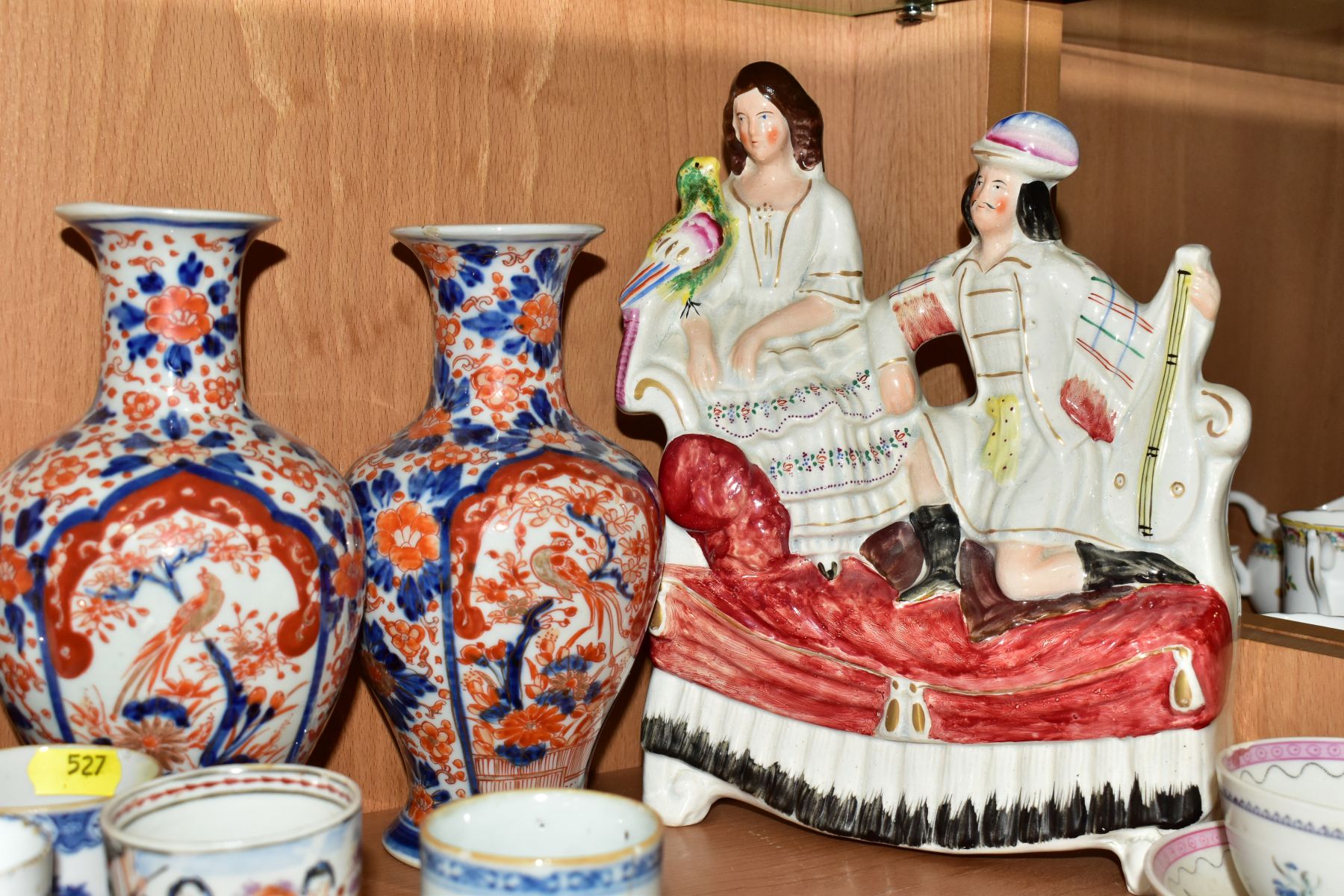 A GROUP OF 18TH AND 19TH CENTURY ENGLISH, CHINESE AND JAPANESE POTTERY AND PORCELAIN, MANY PIECES - Image 12 of 13