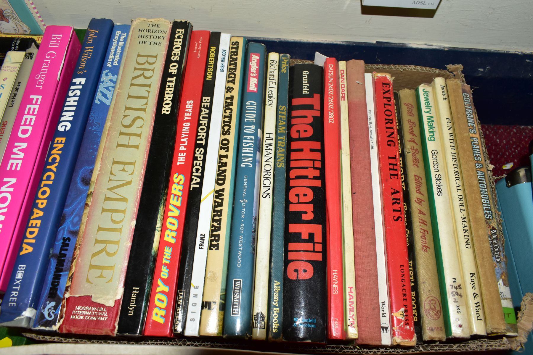 SEVEN BOXES OF BOOKS ETC, subjects include cookery - James Martin, River Cottage, Vefa's Cottage, - Image 10 of 10