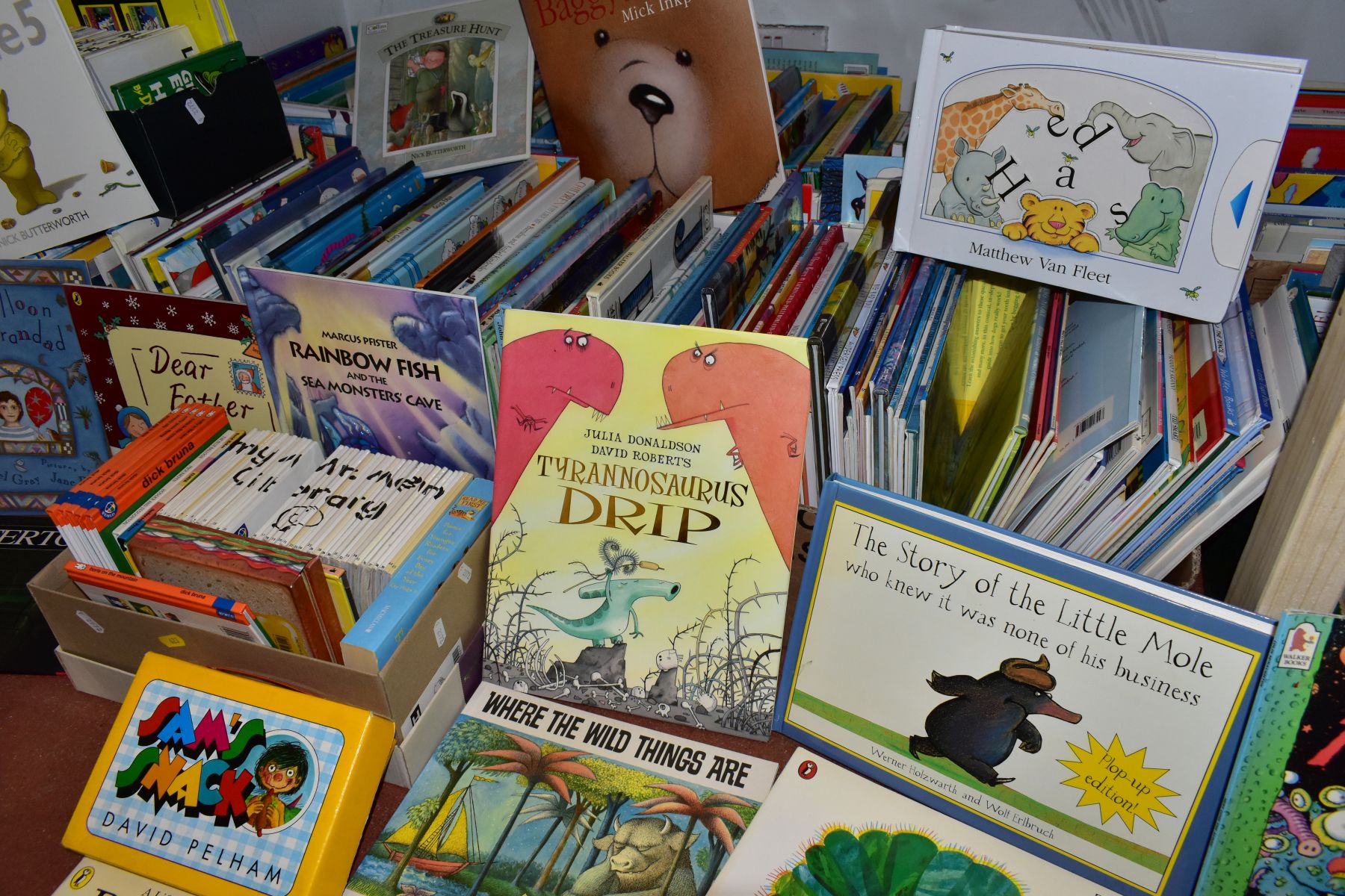 EIGHT BOXES OF CHILDREN'S PICTURE BOOKS, approximately four hundred and fifty titles, authors to - Image 12 of 13