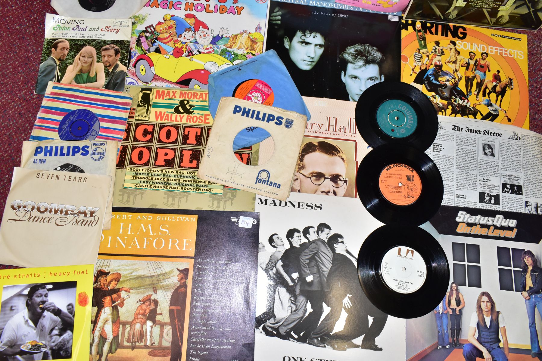 THREE BOXES OF LPS and 7 inch singles, to include classical, blues, jazz, rock and pop etc, - Image 2 of 8
