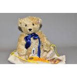 A STEIFF FOR DANBURY MINT LIMITED EDITION 'BUNNY CAMPIONE' BEAR, pale golden mohair, fully