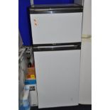 A HOTPOINT FRIDGE FREEZER width 55cm depth 65cm height 135cm (PAT pass and working at 5 and -28