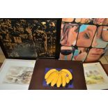 PICTURES AND PIRELLI CALENDARS, PIRELLI 1969 'CALIFORNIA', 14 pages and the backboard (missing the