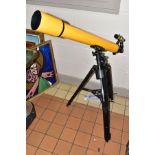 A KONUS ASTERION REFRACTOR TELESCOPE, model number 1018, 90mm diameter, F.1000m, f9, together with a