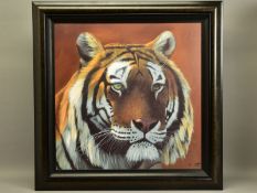 JONATHAN TRUSS (BRITISH 1960) 'WATCHING YOU', a signed artist proof print of a Tiger, 1/20 with