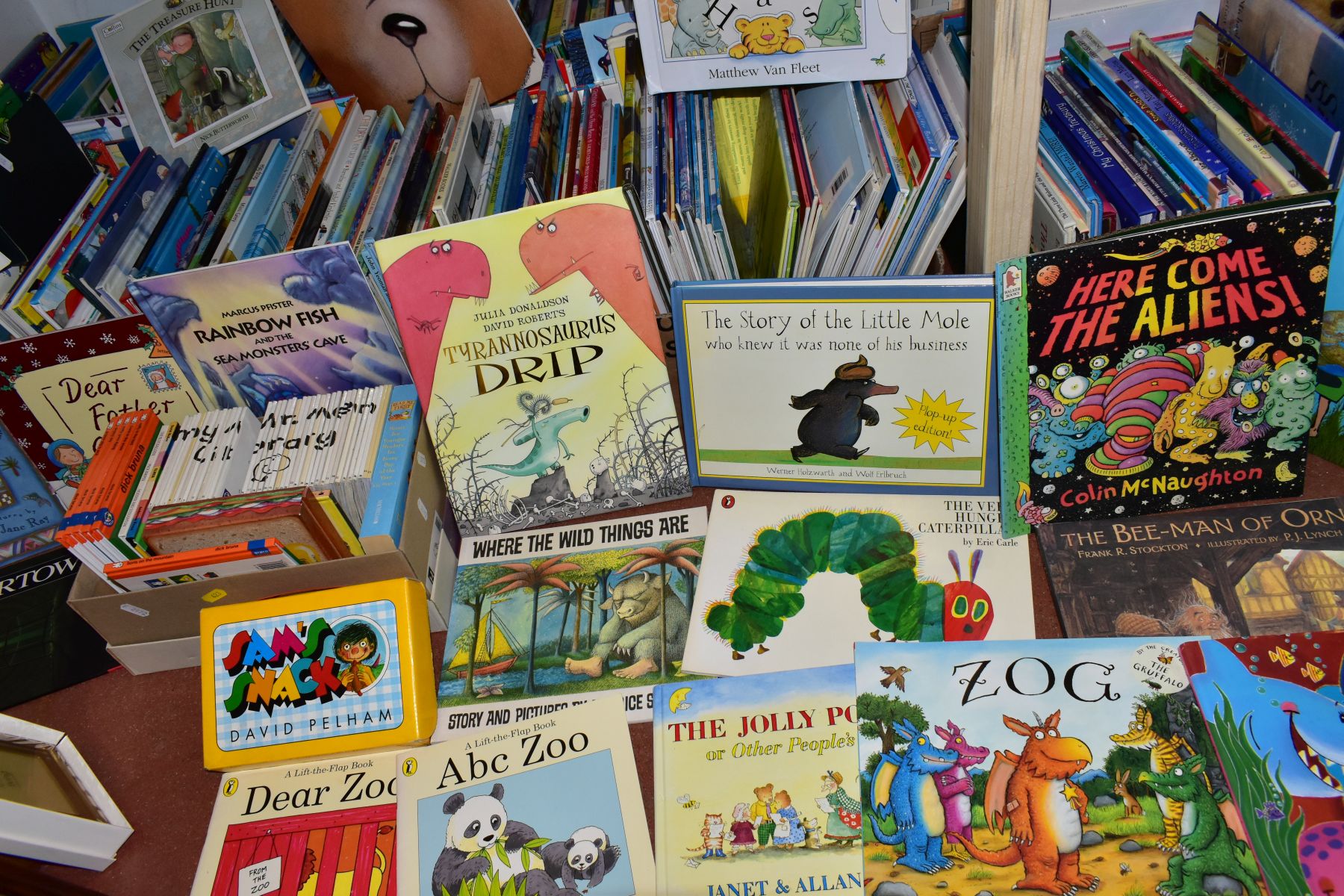EIGHT BOXES OF CHILDREN'S PICTURE BOOKS, approximately four hundred and fifty titles, authors to - Image 11 of 13