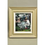 SHERREE VALENTINE DAINES (BRITISH 1959) 'AFTERNOON TEA', a signed artist proof print of figures