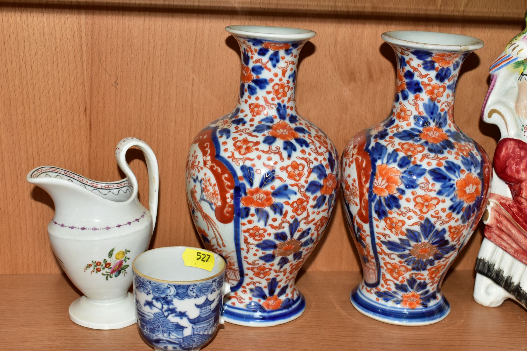 A GROUP OF 18TH AND 19TH CENTURY ENGLISH, CHINESE AND JAPANESE POTTERY AND PORCELAIN, MANY PIECES - Image 13 of 13