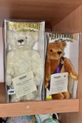 TWO BOXED MERRYTHOUGHT TEDDY BEARS, made for Compton and Woodhouse, comprising an Official