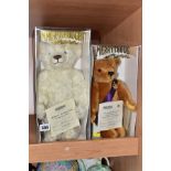 TWO BOXED MERRYTHOUGHT TEDDY BEARS, made for Compton and Woodhouse, comprising an Official