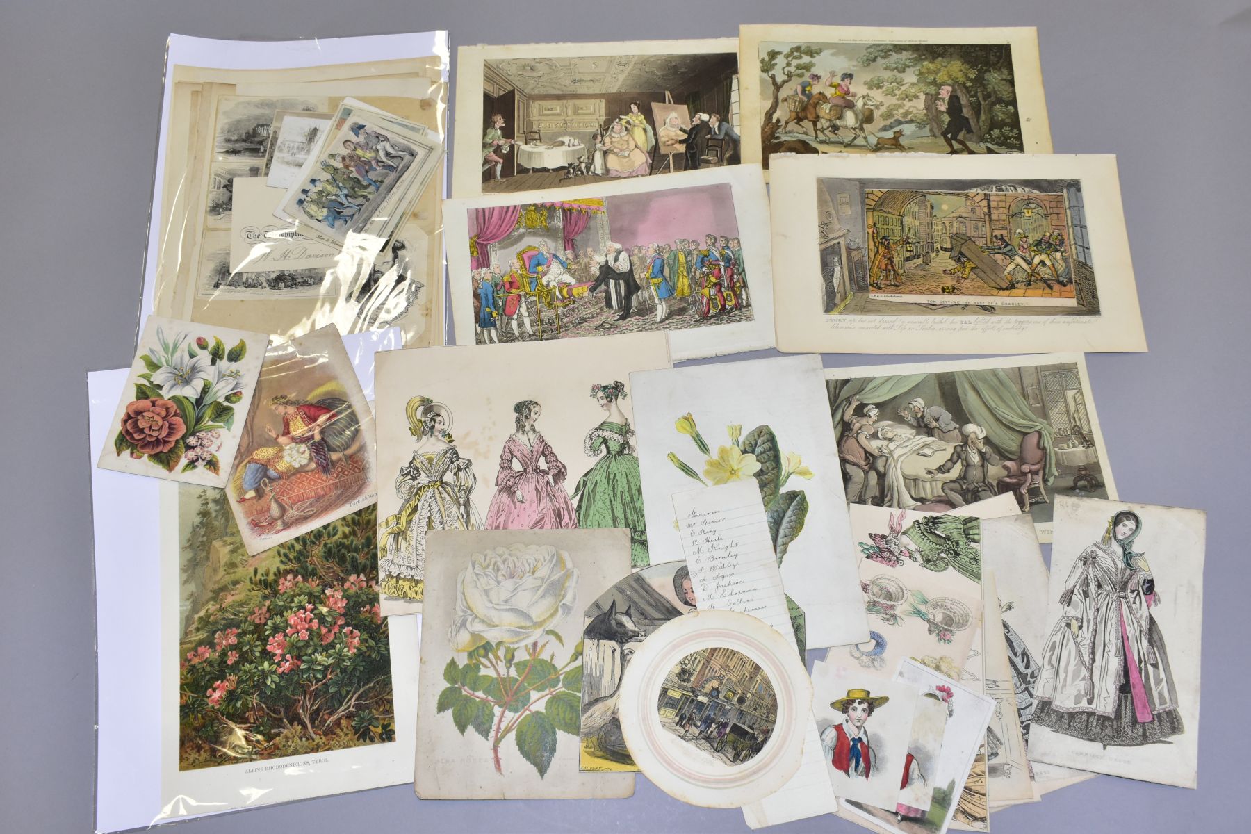 A BOX OF LATE NINETEENTH AND EARLY TWENTIETH CENTURY EPHEMERA, to include various greetings cards, - Image 7 of 11