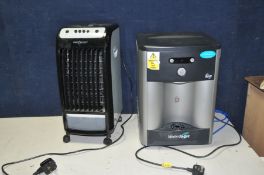 A ONE CONCEPT THREE SPEED FAN and a Waterlogic mains water fed drinks water heater (both PAT pass