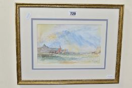 PAINTINGS AND PRINTS, to include two watercolours signed G Kay, a Venetian scene and a coastal