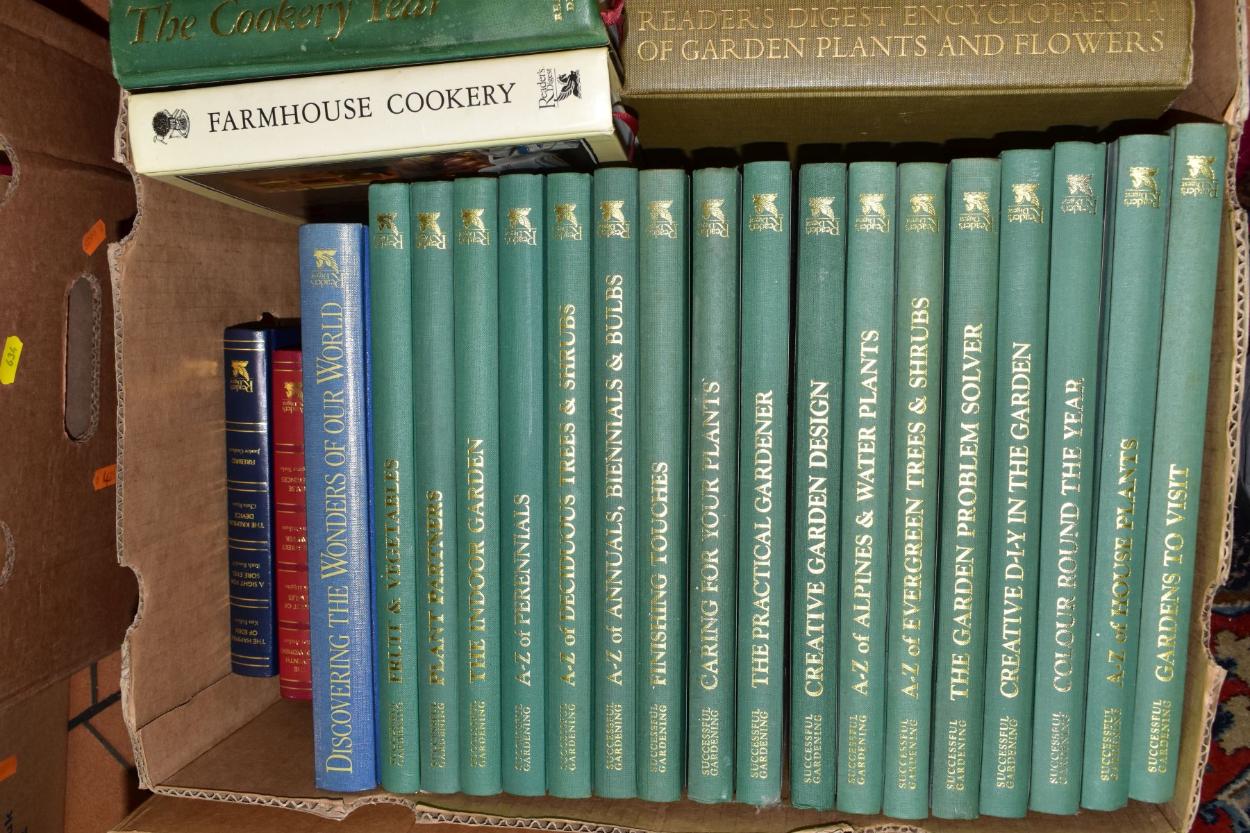 FOUR BOXES OF BOOKS AND DVDS, approximately seventy books with titles to include gardening, - Image 2 of 6