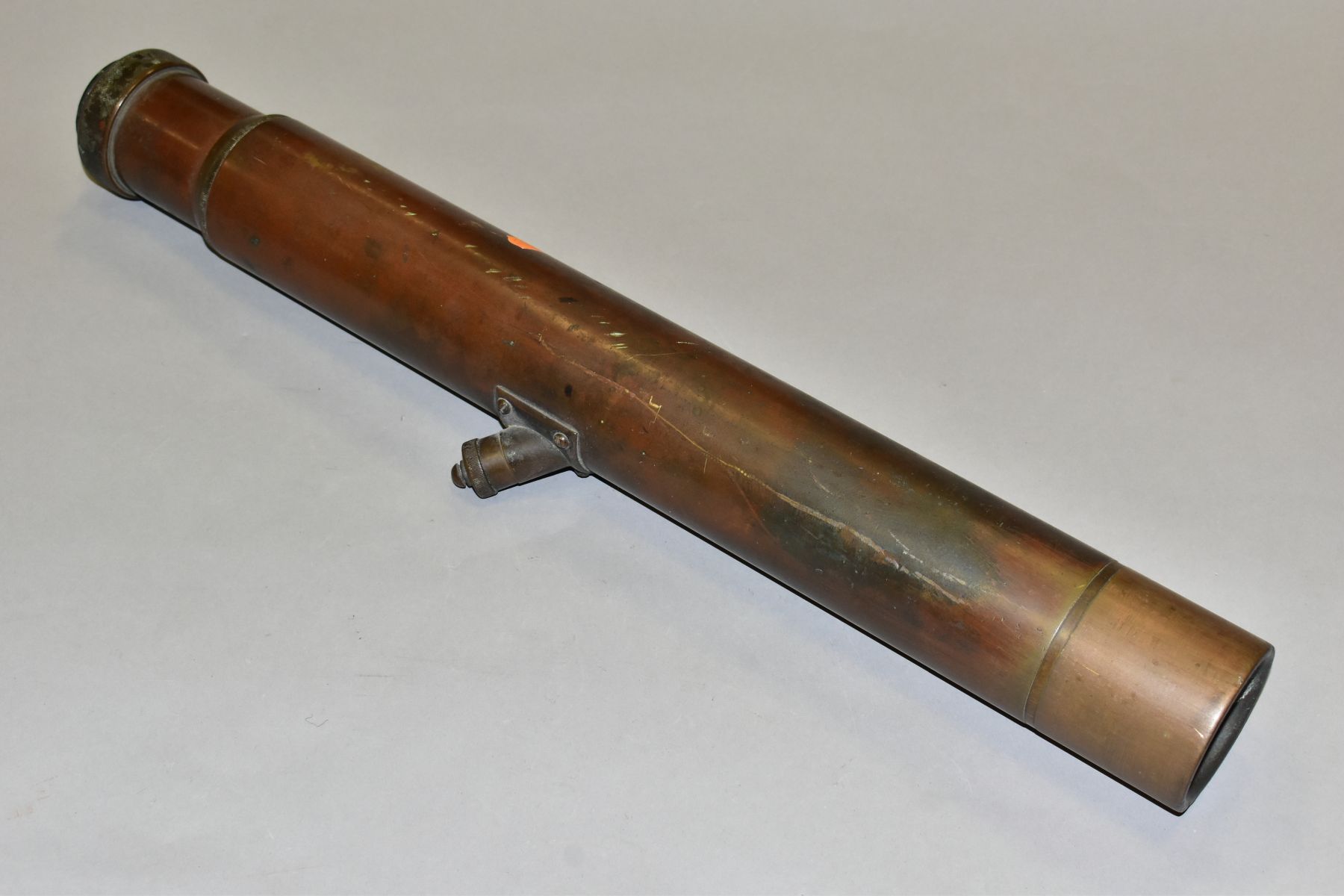 A W WATSON AND SONS LTD WORLD WAR ONE BRASS MILITARY TELESCOPE marked G S Telescope x 8 1400 W