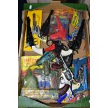 A COLLECTION OF ASSORTED TOY GUNS AND WATER PISTOLS ETC., mainly 1960's and later, to include