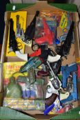 A COLLECTION OF ASSORTED TOY GUNS AND WATER PISTOLS ETC., mainly 1960's and later, to include