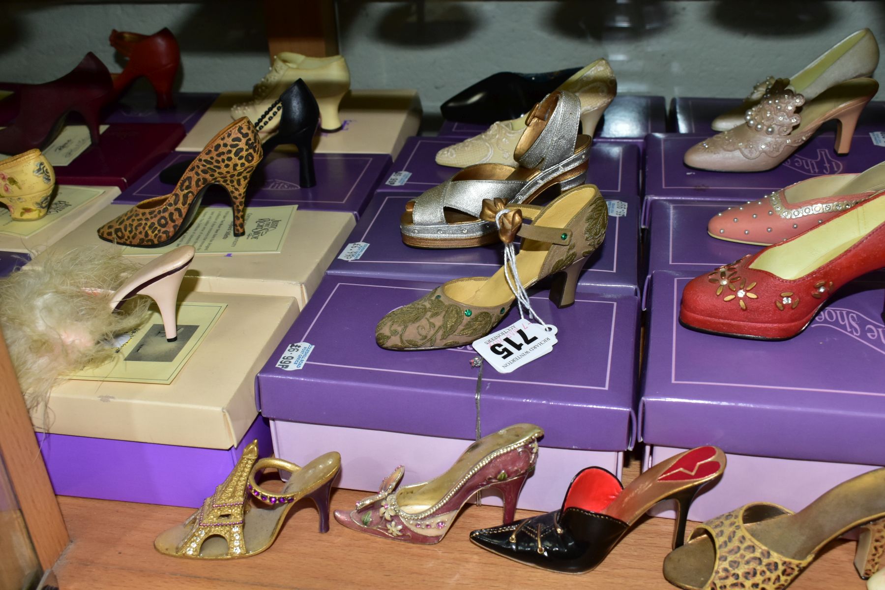 A COLLECTION OF APPROXIMATELY FIFTY 'JUST THE RIGHT SHOE' AND 'IF THE SHOE FITS' RESIN SHOES, thirty - Image 4 of 20