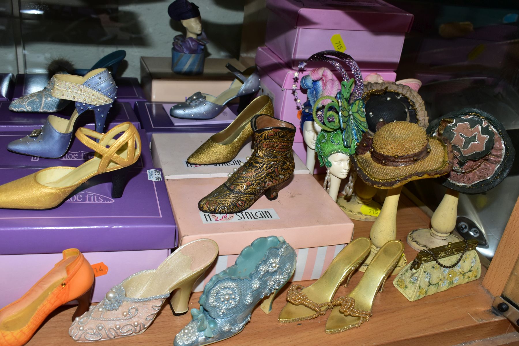 A COLLECTION OF APPROXIMATELY FIFTY 'JUST THE RIGHT SHOE' AND 'IF THE SHOE FITS' RESIN SHOES, thirty - Image 6 of 20