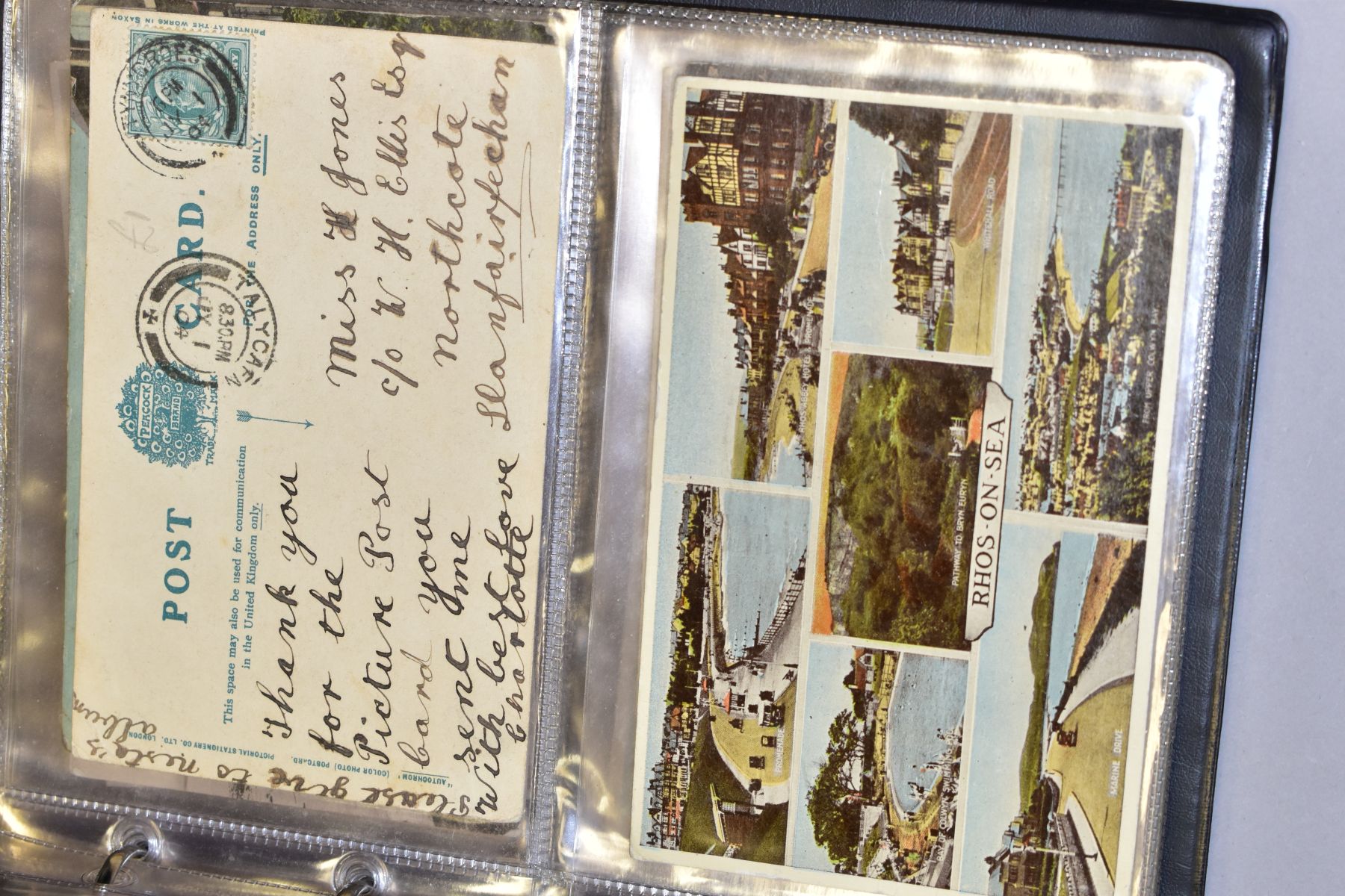 A BOX OF POSTCARDS AND CIGARETTE CARDS, approximately three to four hundred postcards loose and in - Image 22 of 25