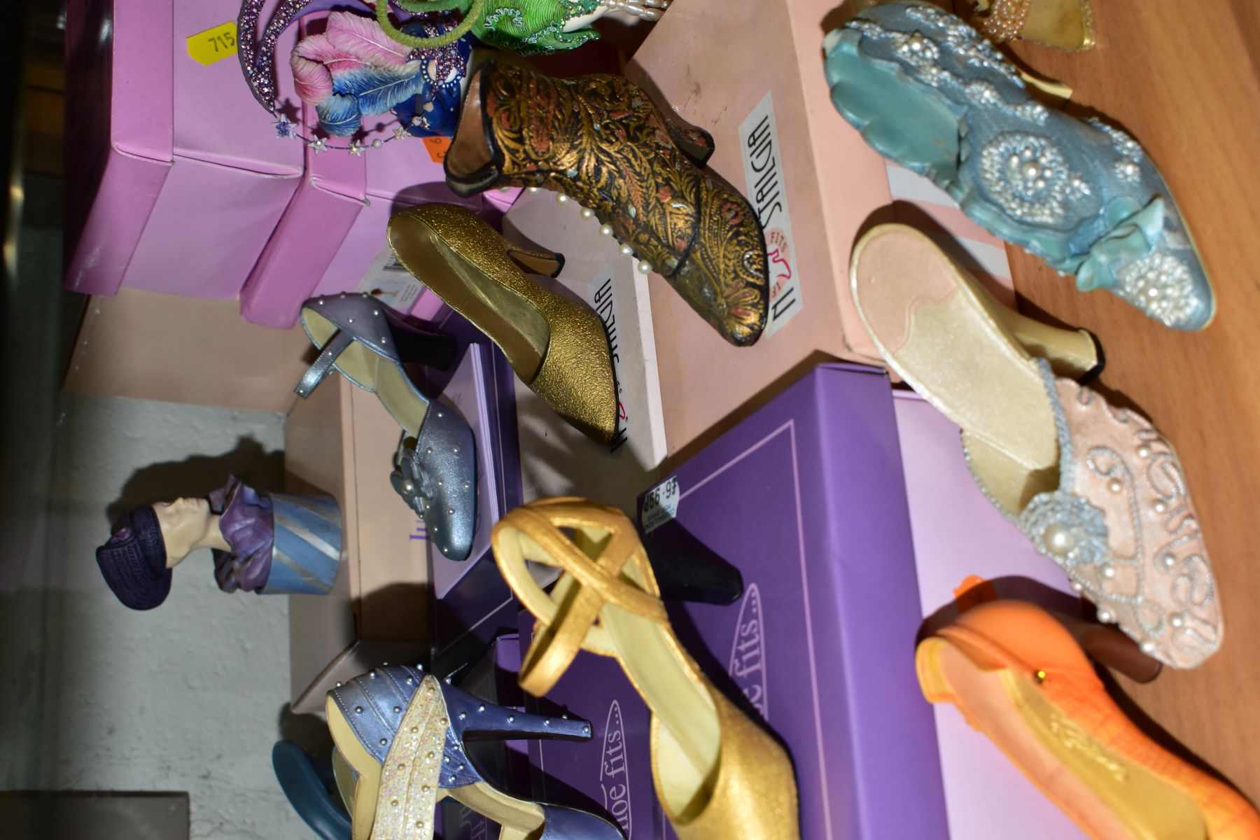 A COLLECTION OF APPROXIMATELY FIFTY 'JUST THE RIGHT SHOE' AND 'IF THE SHOE FITS' RESIN SHOES, thirty - Image 8 of 20