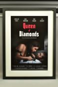 VINCENT KAMP (BRITISH CONTEMPORARY) 'QUEEN OF DIAMONDS, a limited edition silkscreen print, 15/95