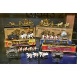 SIX SMALL MODELS OF STATE COACHES, five with original boxes, to include Coronation Coaches by W