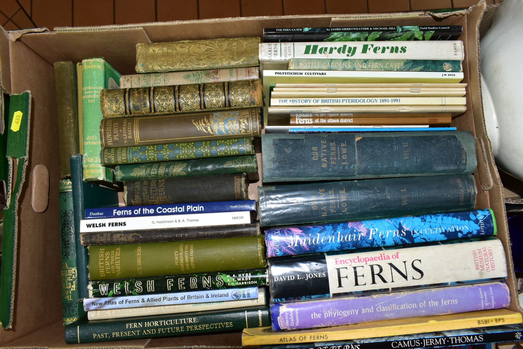 TWO BOXES OF BOOKS, POSTCARDS AND EPHEMERA, approximately forty books mainly nineteenth and - Image 5 of 5