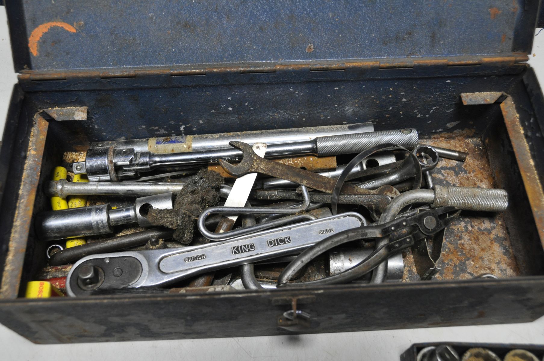 A KING DICK TOOLBOX containing tools to include a King Dick socket set and ratchet, along with - Image 3 of 3