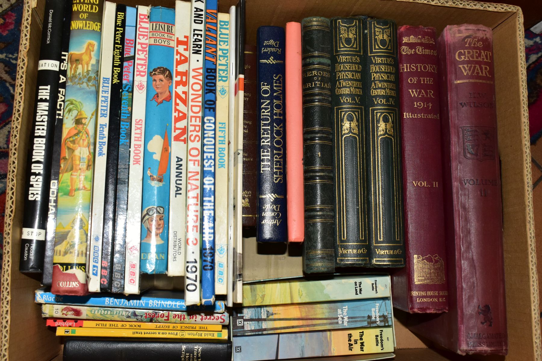 FOUR BOXES OF BOOKS AND DVDS, approximately seventy books with titles to include gardening, - Image 3 of 6