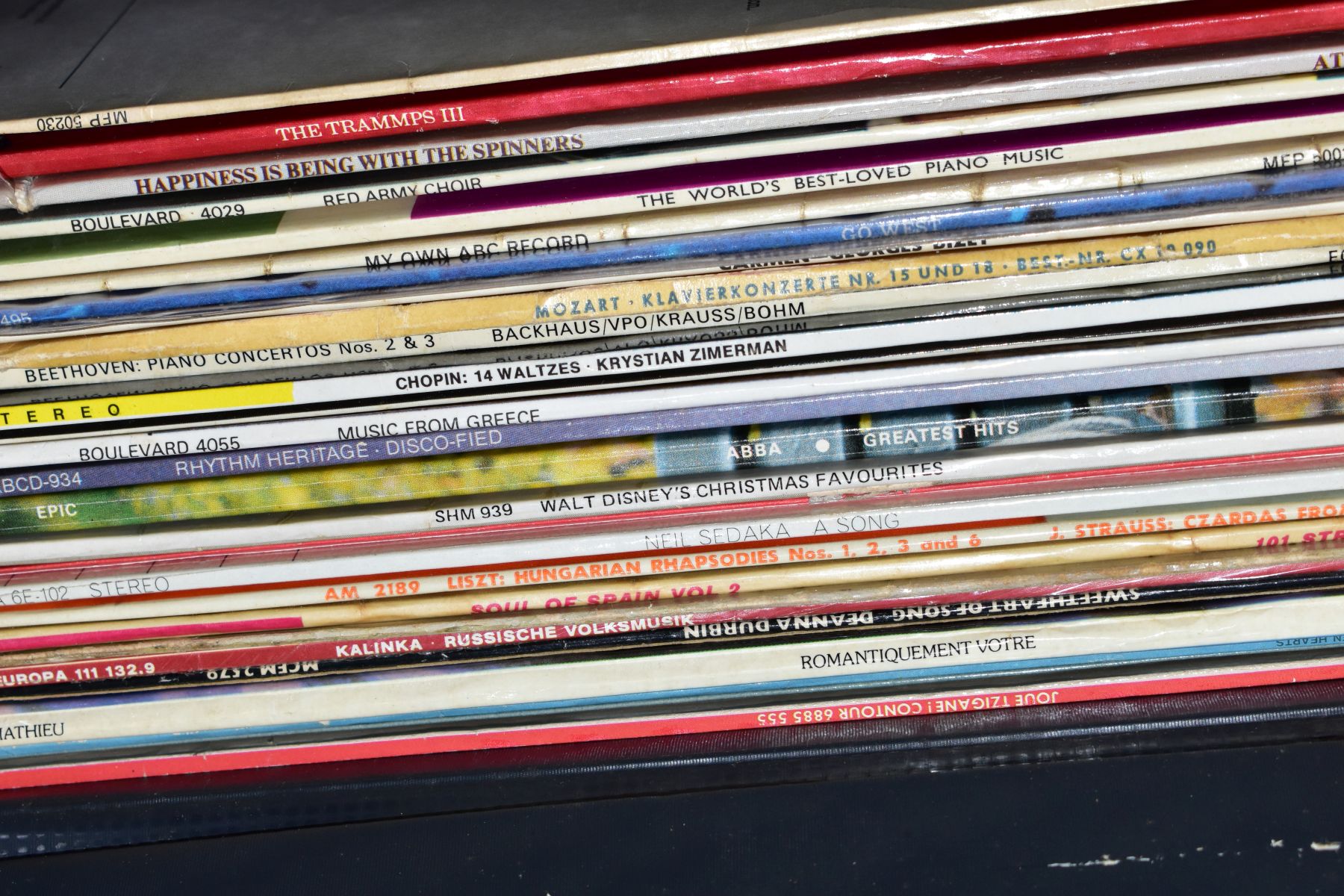 FOUR BOXES AND LOOSE BOOKS, EPHEMERA, RECORDS, A TYPEWRITER, A SLIDE PROJECTOR AND SUNDRY ITEMS, - Image 8 of 15