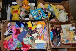 A QUANTITY OF ASSORTED SINDY AND OTHER DOLLS, CLOTHING AND ACCESSORIES, the Sindy include a 1966