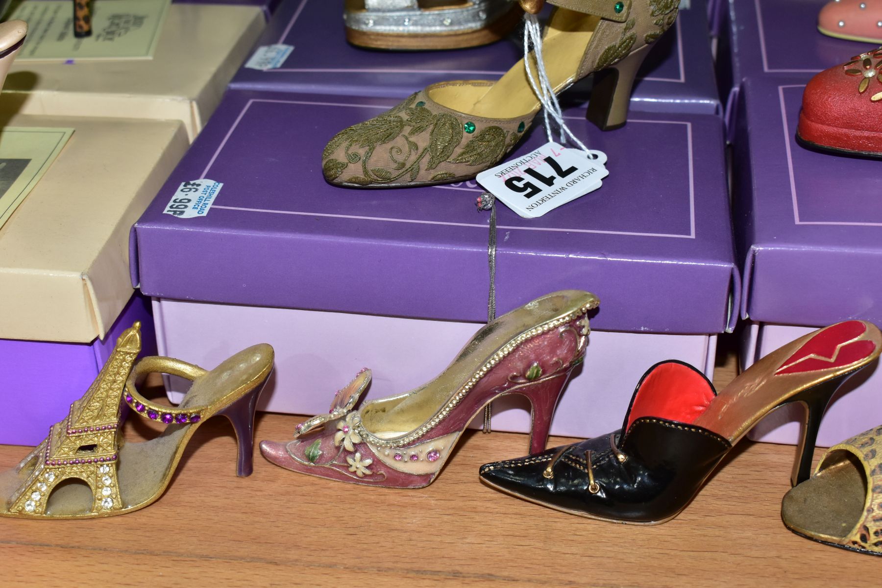 A COLLECTION OF APPROXIMATELY FIFTY 'JUST THE RIGHT SHOE' AND 'IF THE SHOE FITS' RESIN SHOES, thirty - Image 13 of 20