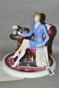 A COALPORT 'DIANA AT HOME' FIGURINE, limited edition for Compton & Woodhouse 345/2450, with