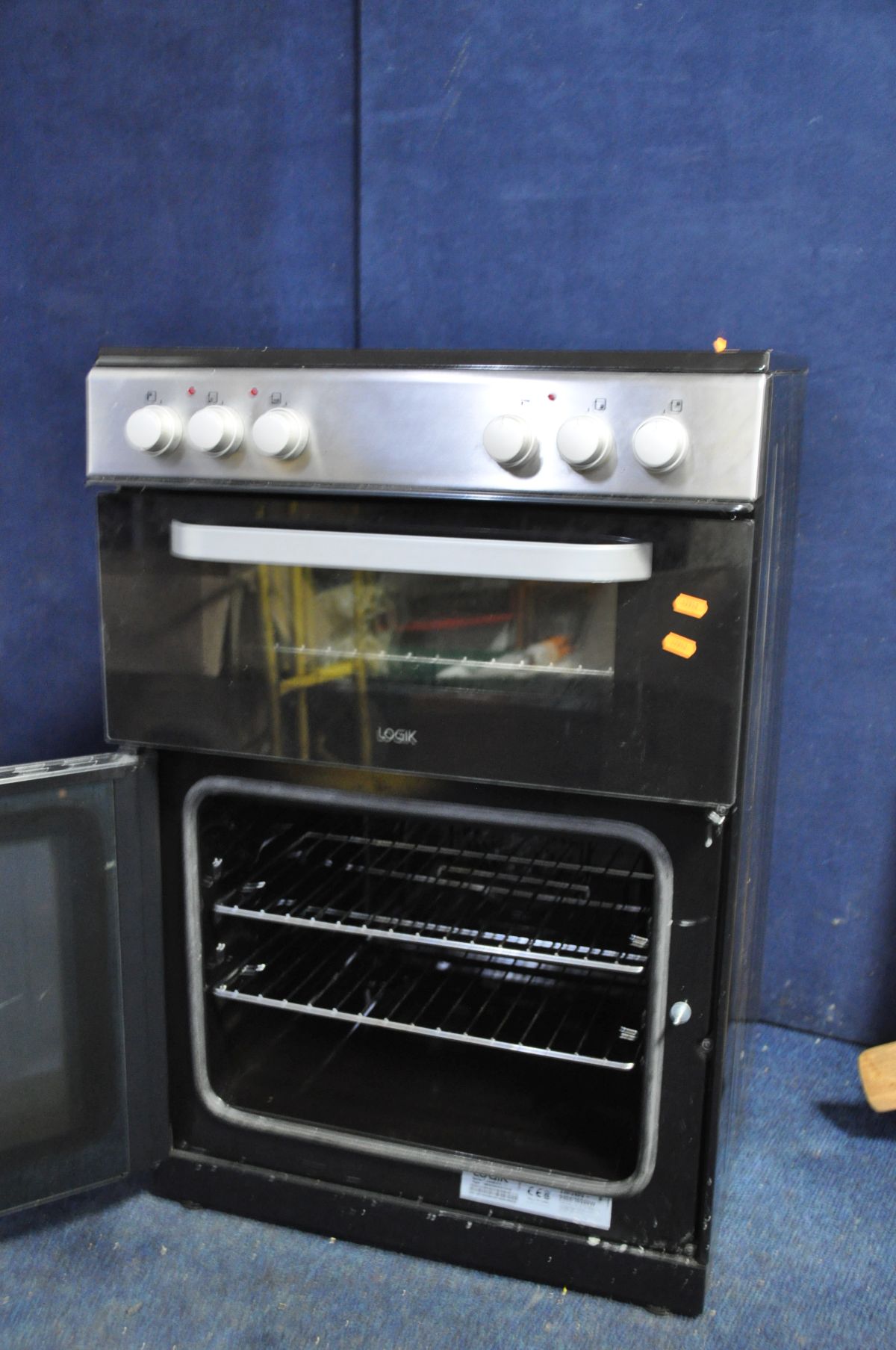 A LOGIK ELECTRIC COOKER model No LDOC60X17 (PAT pass and working) - Image 2 of 3