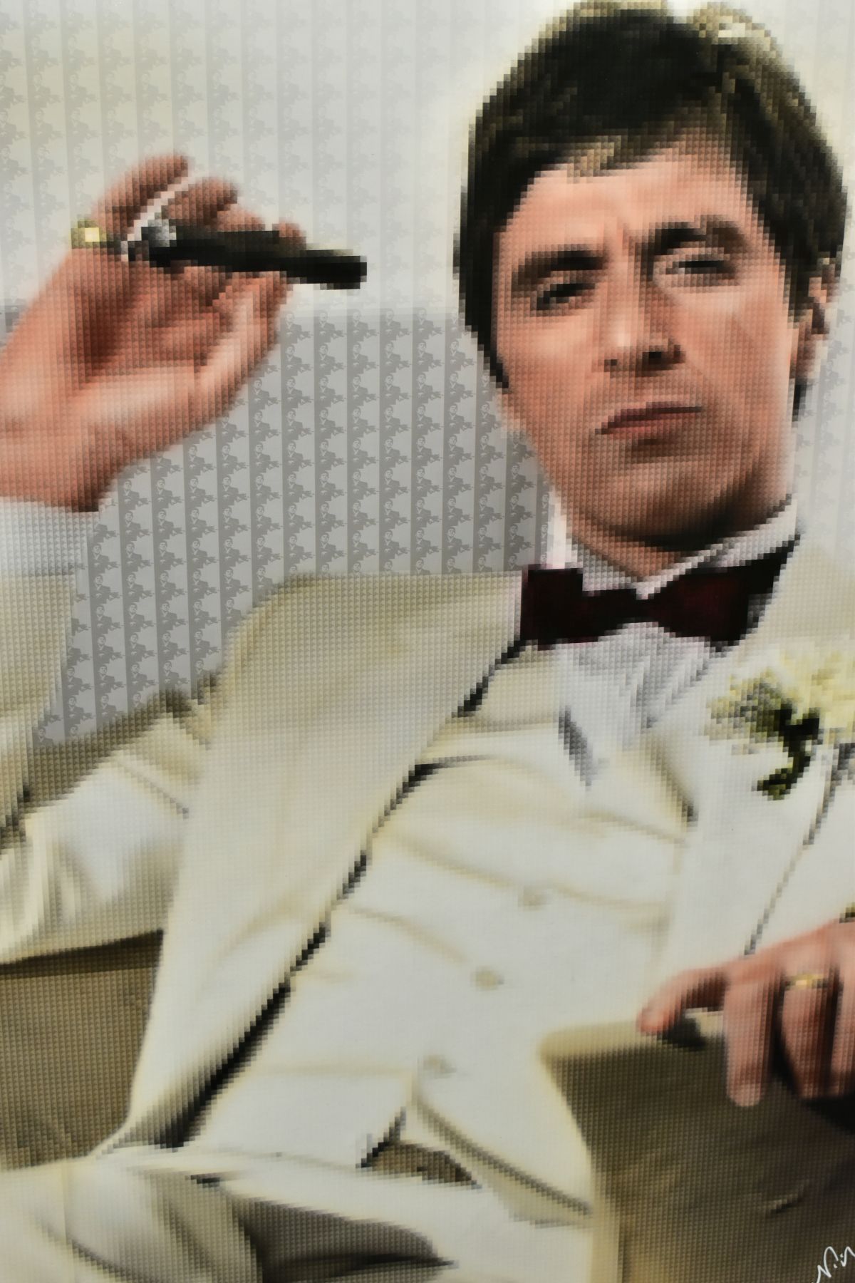 NICK HOLDSWORTH (BRITISH CONTEMPORARY) 'SCARFACE', a portrait of Al Pacino as Tony Montana, signed - Image 2 of 7