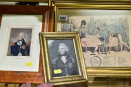 LORD NELSON PRINTS, COMPRISING 'Lord Nelson explaining to the Officers the plan of attack previous