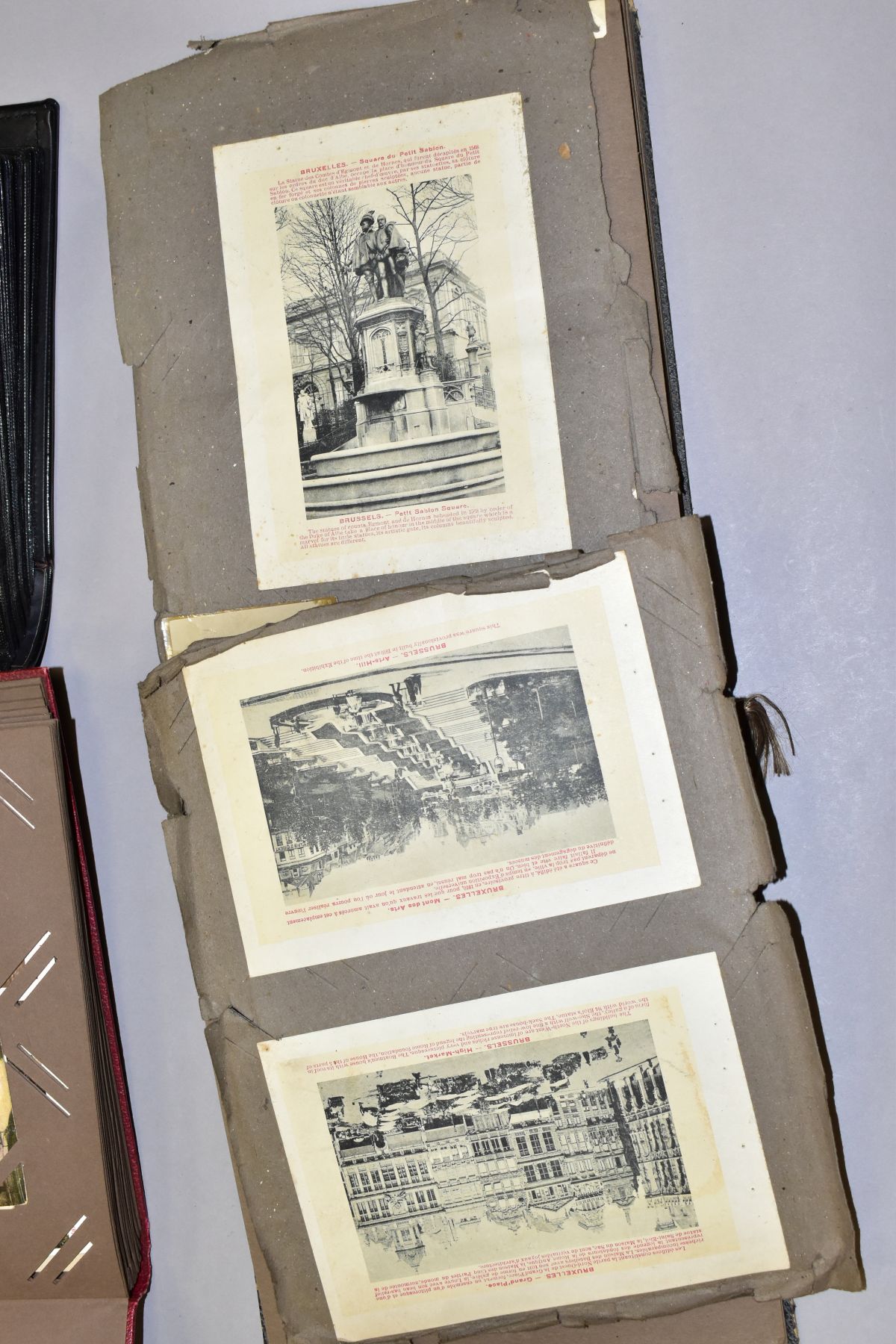 A BOX OF POSTCARDS AND CIGARETTE CARDS, approximately three to four hundred postcards loose and in - Image 3 of 25