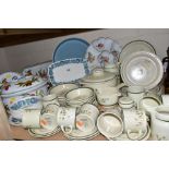 A FORTY EIGHT PIECE ROYAL DOULTON WILL O'THE WISP DINNER SERVICE AND OTHER CERAMIC WARES, Royal