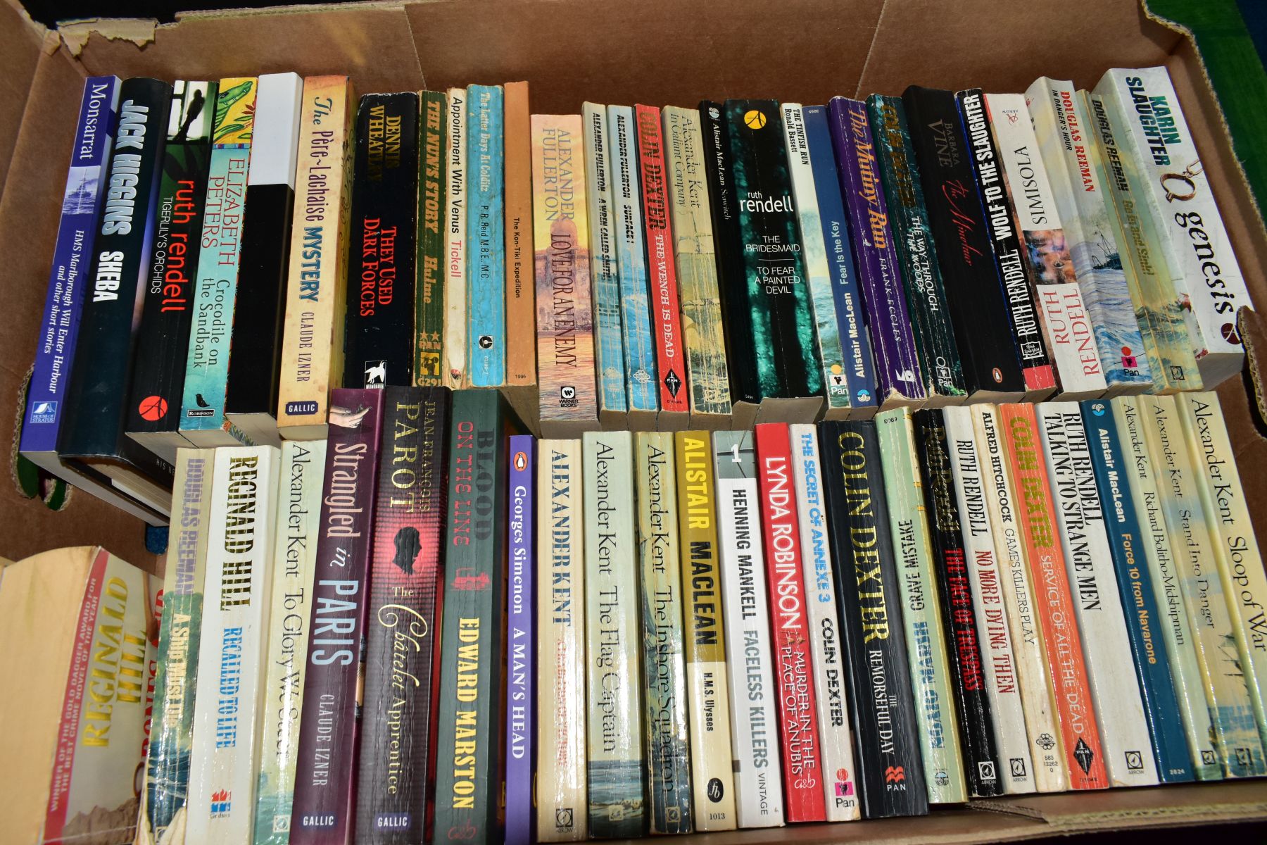 FIVE BOXES OF BOOKS, approximately two hundred books with titles to include fiction, railways, - Image 6 of 6